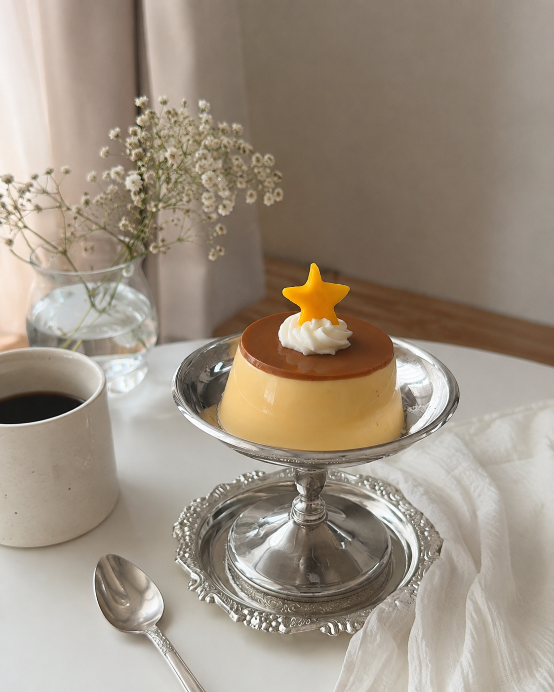 Star-topped recipe presentation preview